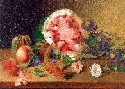 Peale, James Still Life with Watermelon Spain oil painting artist
